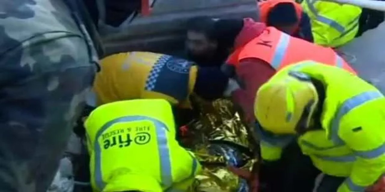 Kahramanmaraş'ta 60. saatte mucize kurtuluş