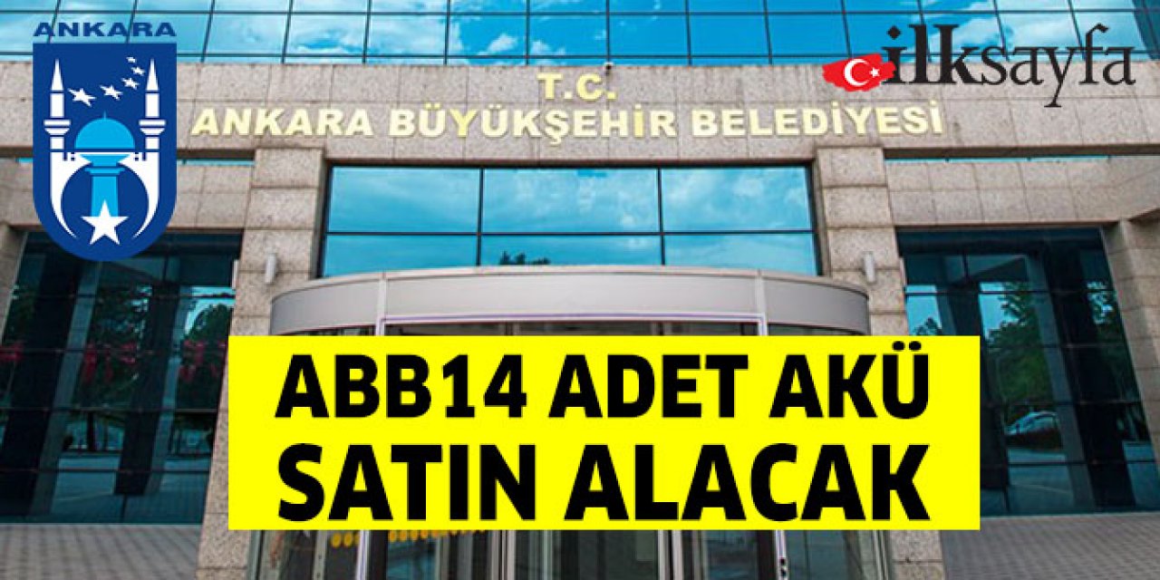 ABB 14 adet akü satın alıyor