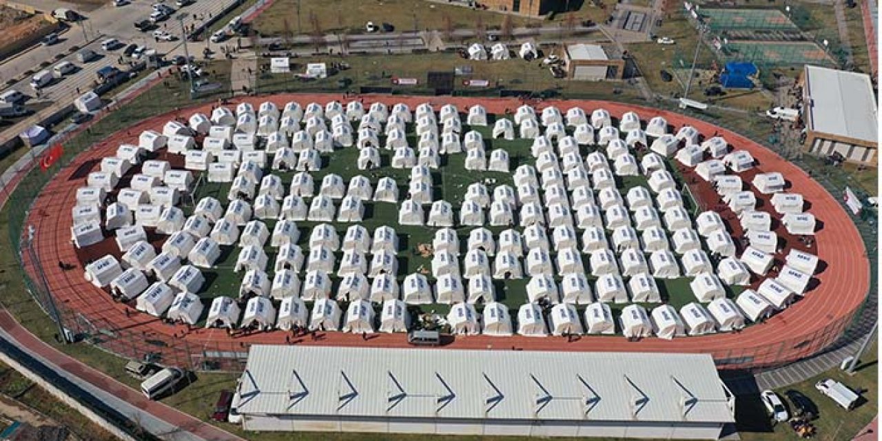 Gaziantep’te konteyner ve çadır kentler kuruluyor