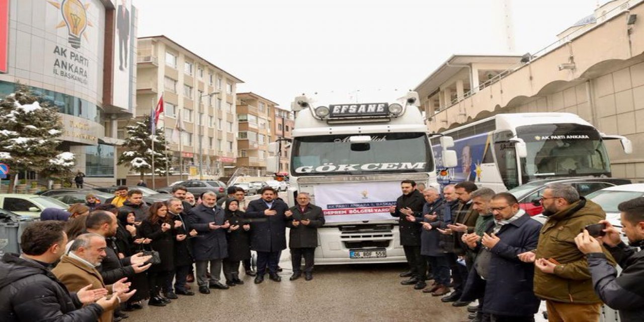 Mamak halkı depremzedeleri yalnız bırakmıyor