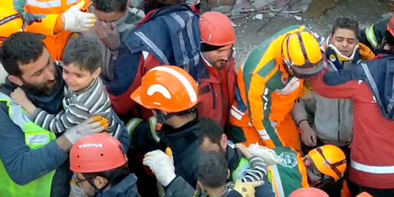 84 saat sonra 2 kardeş kurtarıldı