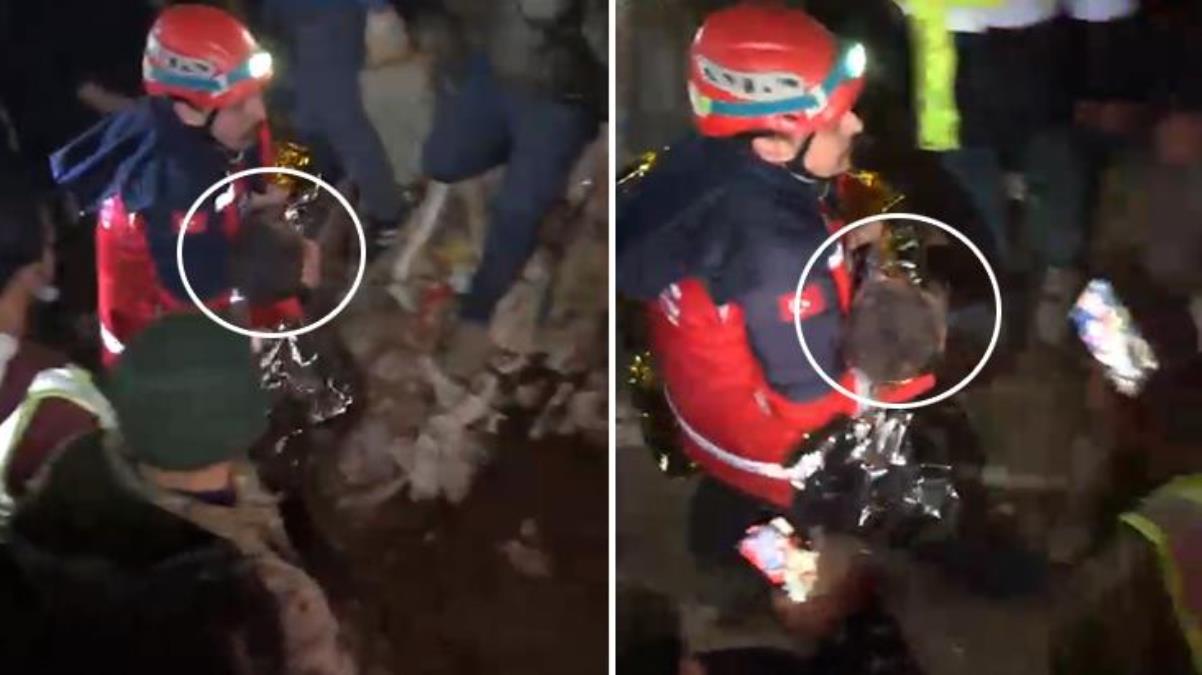 92. saatte bir mucize daha gerçekleşti, Hatice el sallayarak çıktı!