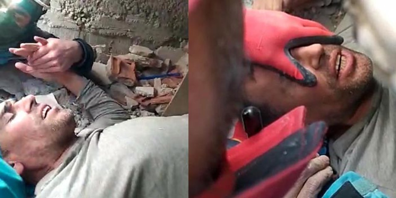 103’üncü saatte uzman çavuş enkazdan çıkarıldı