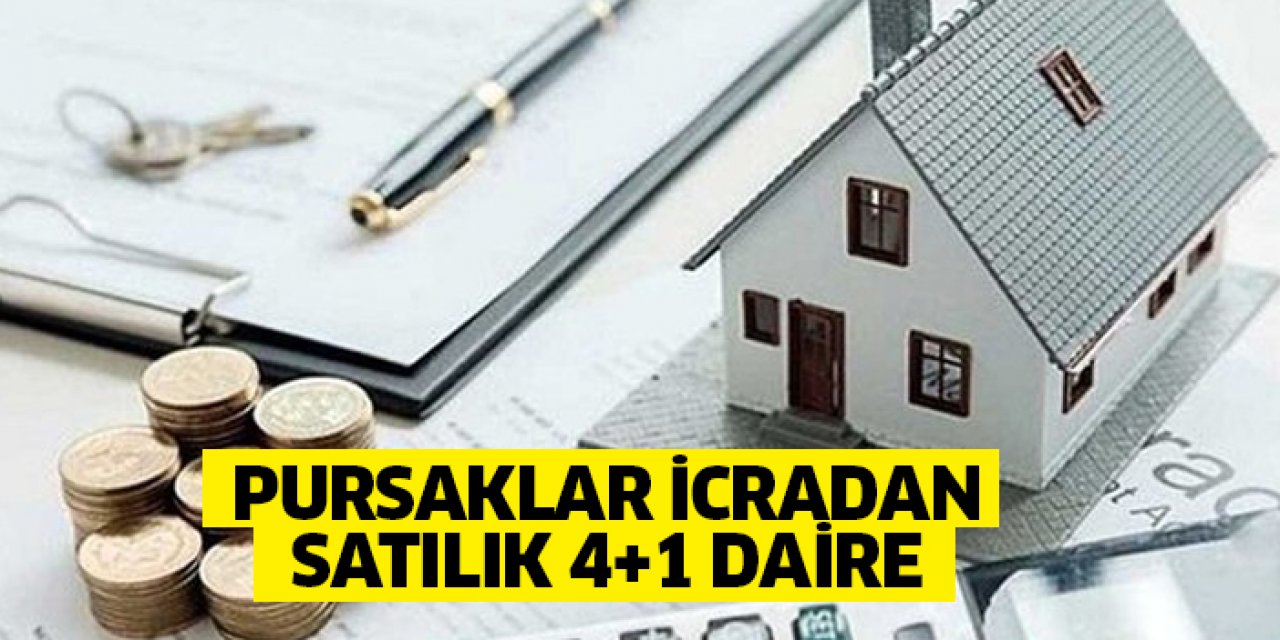 Pursaklar icradan satılık 4+1 daire