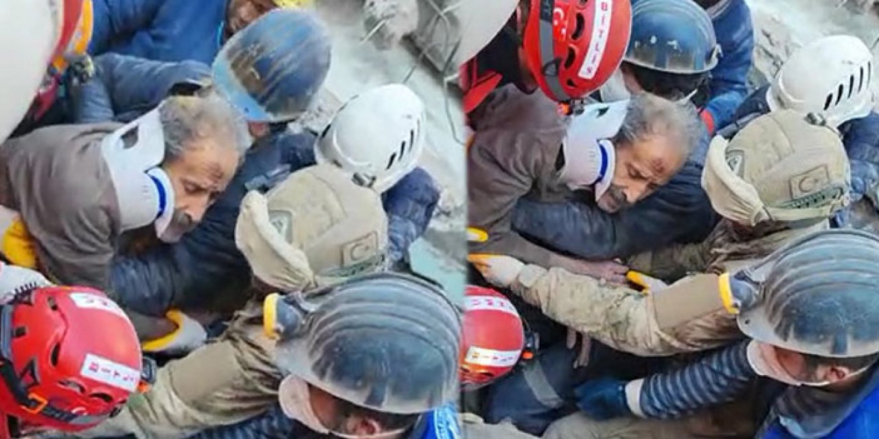 Depremin 129’uncu saatinde enkazdan sağ çıkarıldı