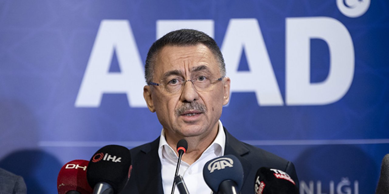 Cumhurbaşkanı Yardımcısı Fuat Oktay'dan açıklama