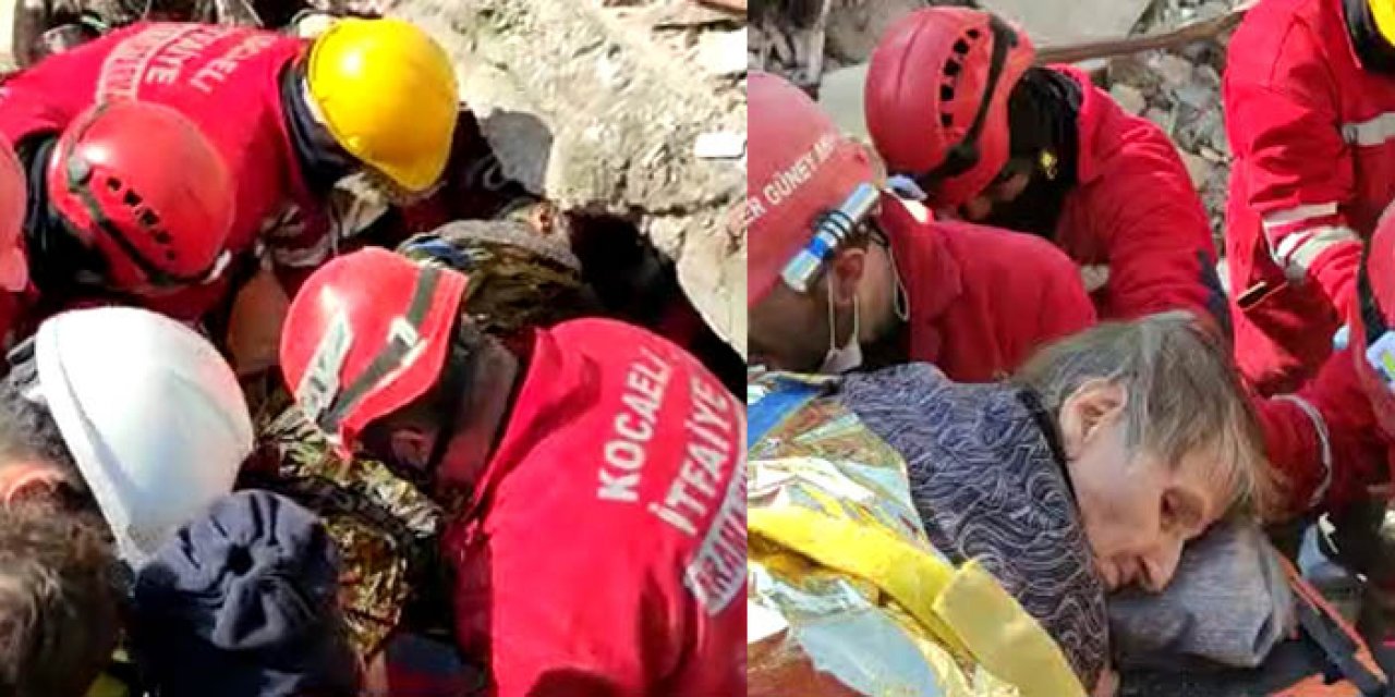 Depremden 152 saat sonra kurtarıldı