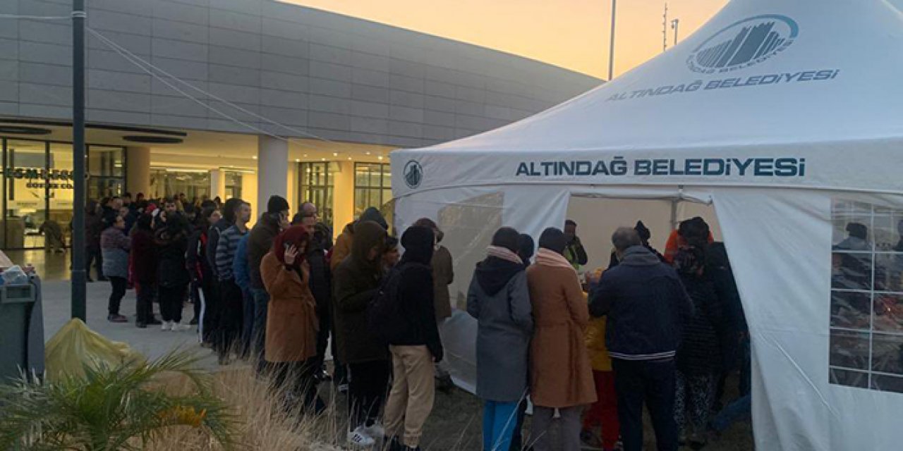 Altındağ Belediyesi’nden ikram dolu aşevi