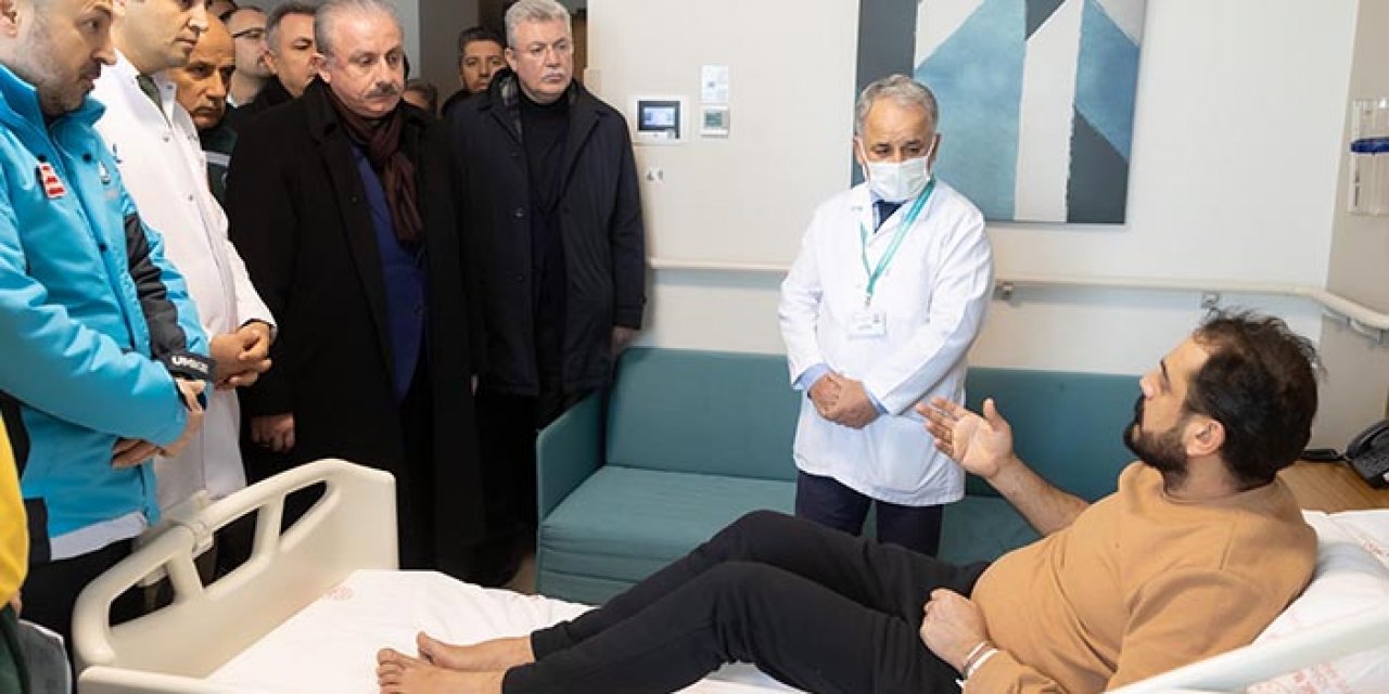 TBMM Başkanı Şentop’tan Adana’daki depremzedelere ziyaret