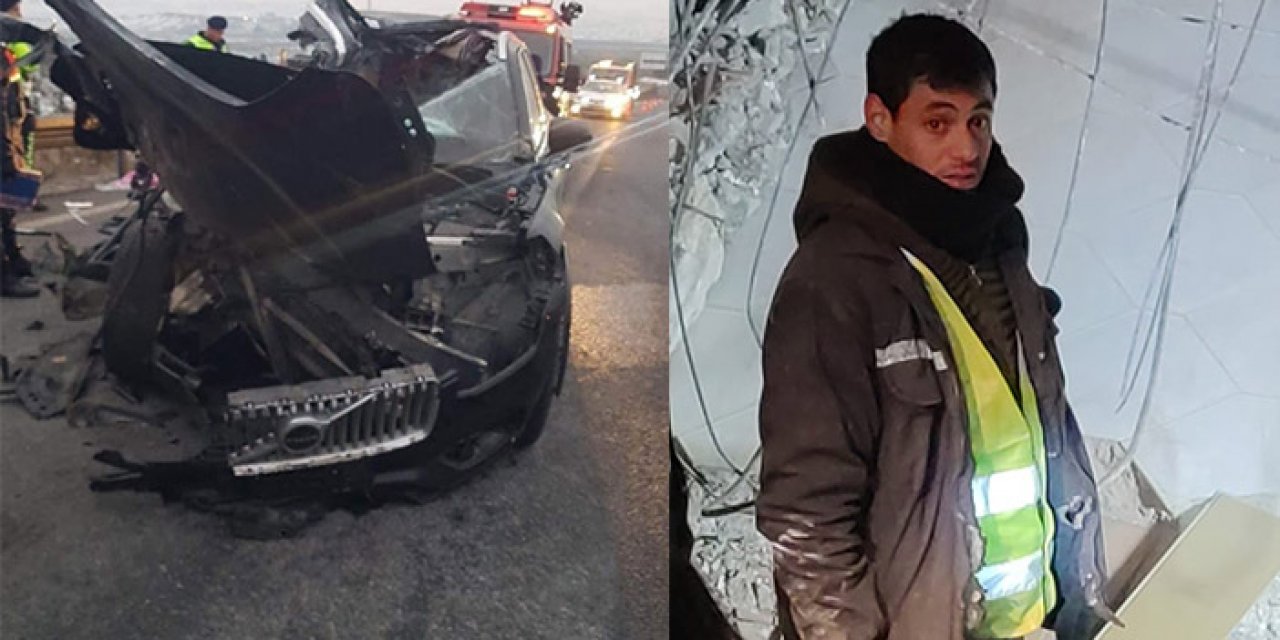 Depremzedelere yardıma gitmişti dönüşte kaza yapıp öldü