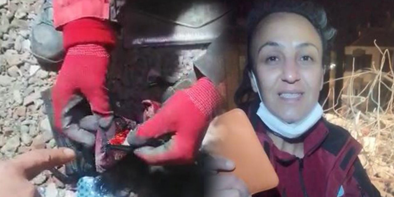 Enkazdan çıkan 500 bin TL’lik çanta sahibine verildi