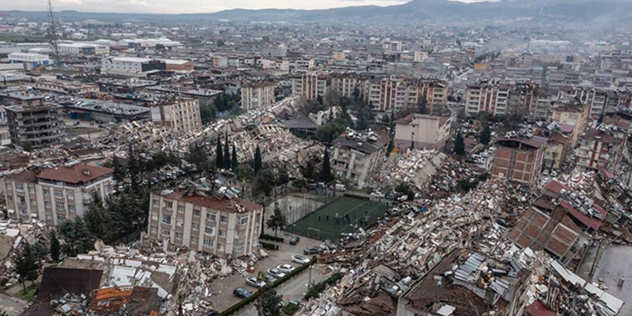 Deprem sonrası Antakya, uzaydan nasıl görünüyor?