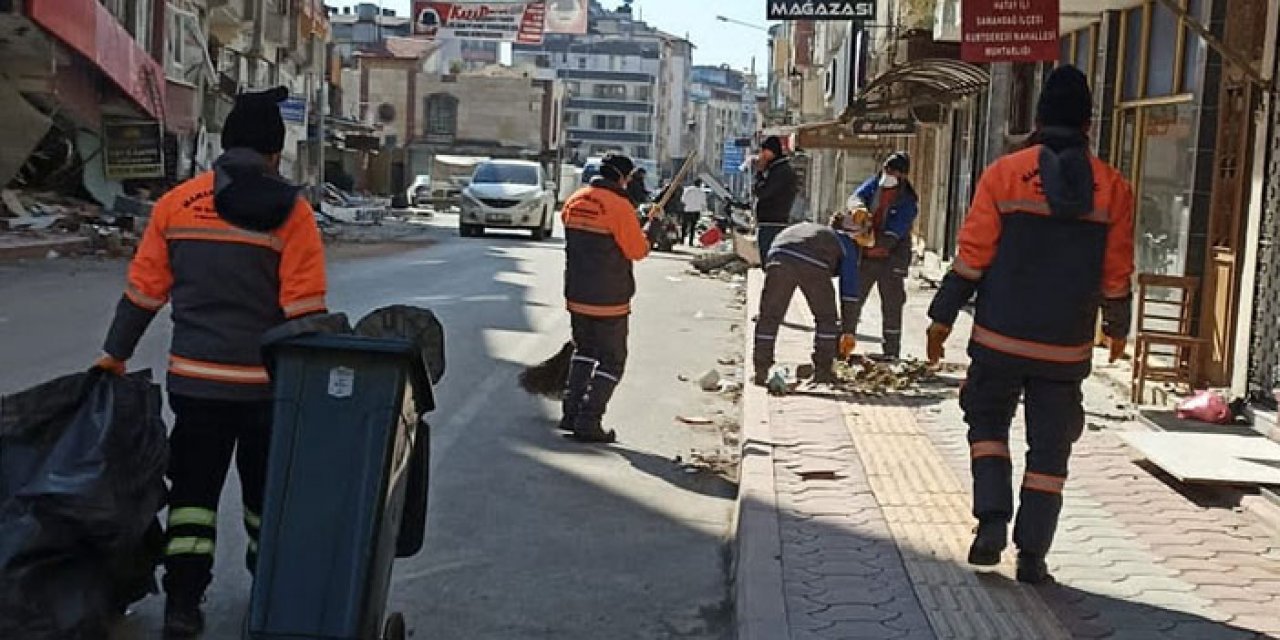 Mamak Belediyesi’nden hüzün dolu sokaklarda çalışma