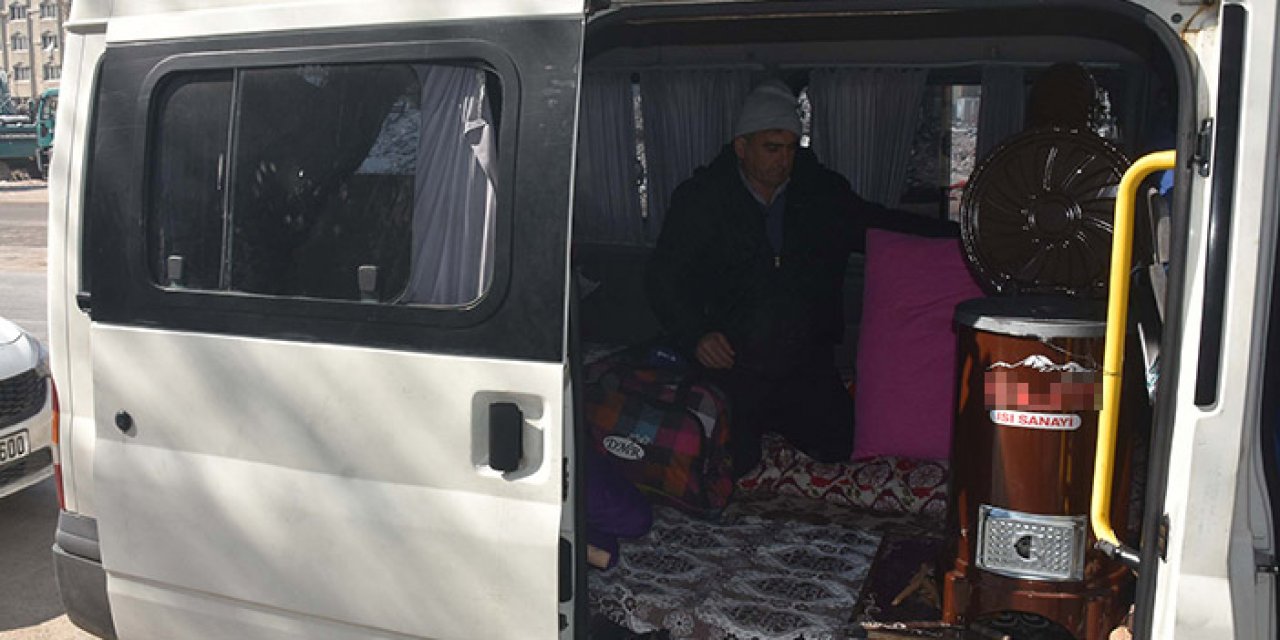 Sobalı minibüs evleri oldu