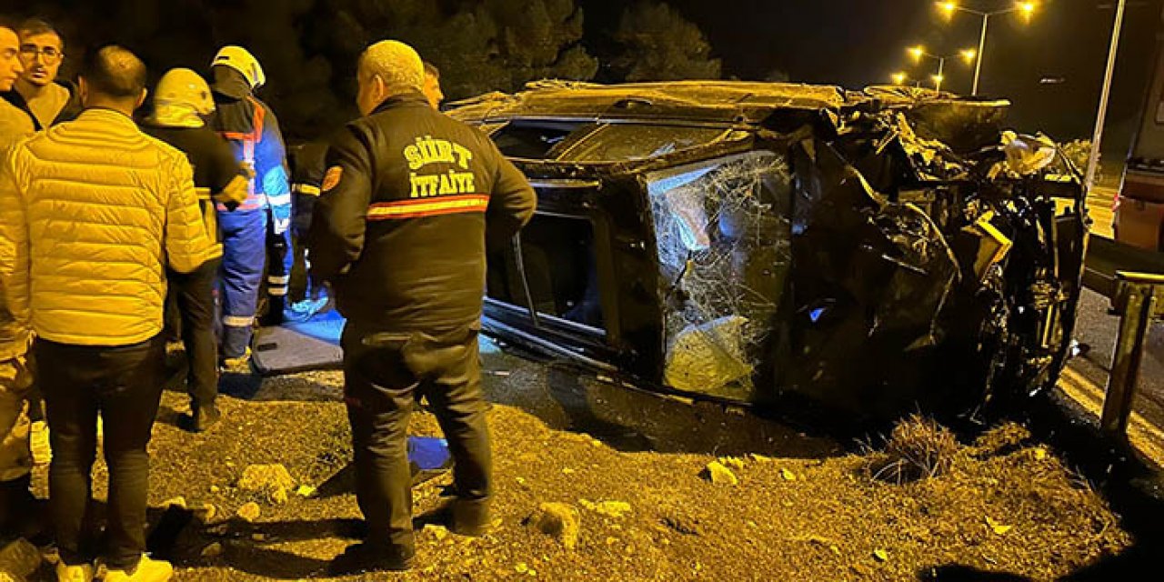 Siirt’te trafik kazası: 5 yaralı