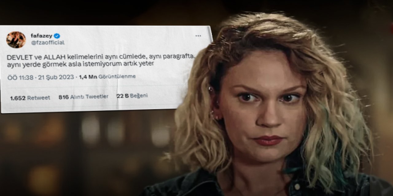 Farah Zeynep Abdullah'ın Allah ve Devlet paylaşımına tepkiler sürüyor