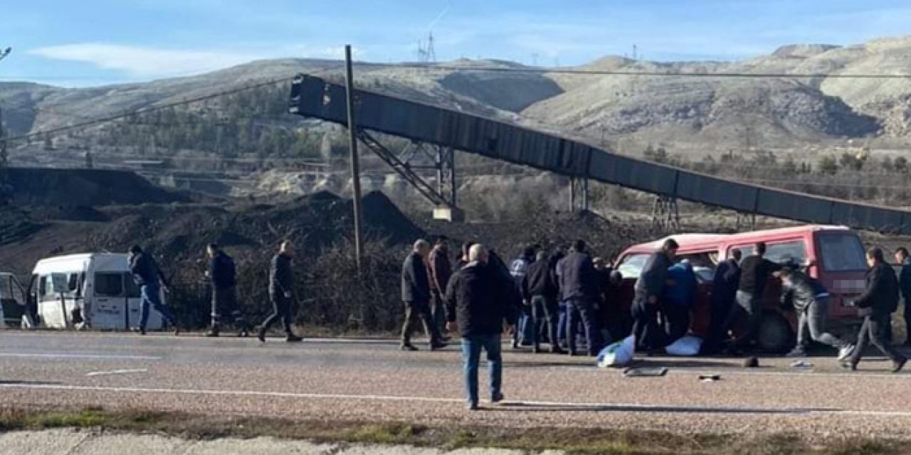 Başkentte iki minibüs birbirine girdi: 1 ölü 3 yaralı