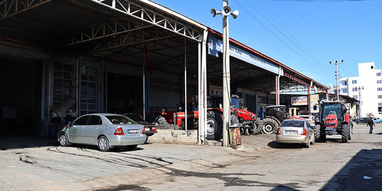 Adıyaman Sanayi Sitesi esnafı dükkanlarını açtı