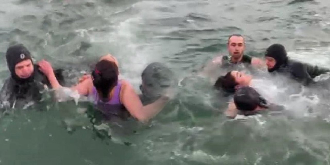 İstanbul’da boğulmak üzere olan kadın kurtarıldı