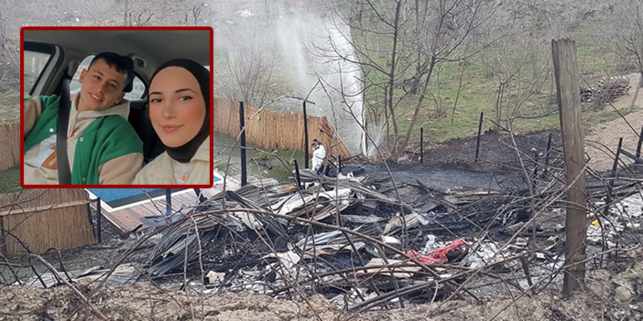 Sapanca’da Bungalov yandı 2 kişi hayatını kaybetti