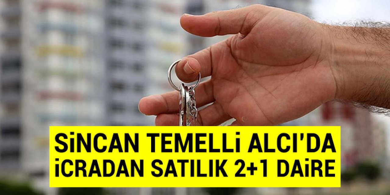 Ankara Sincan’da icradan satılık 3+1 daire