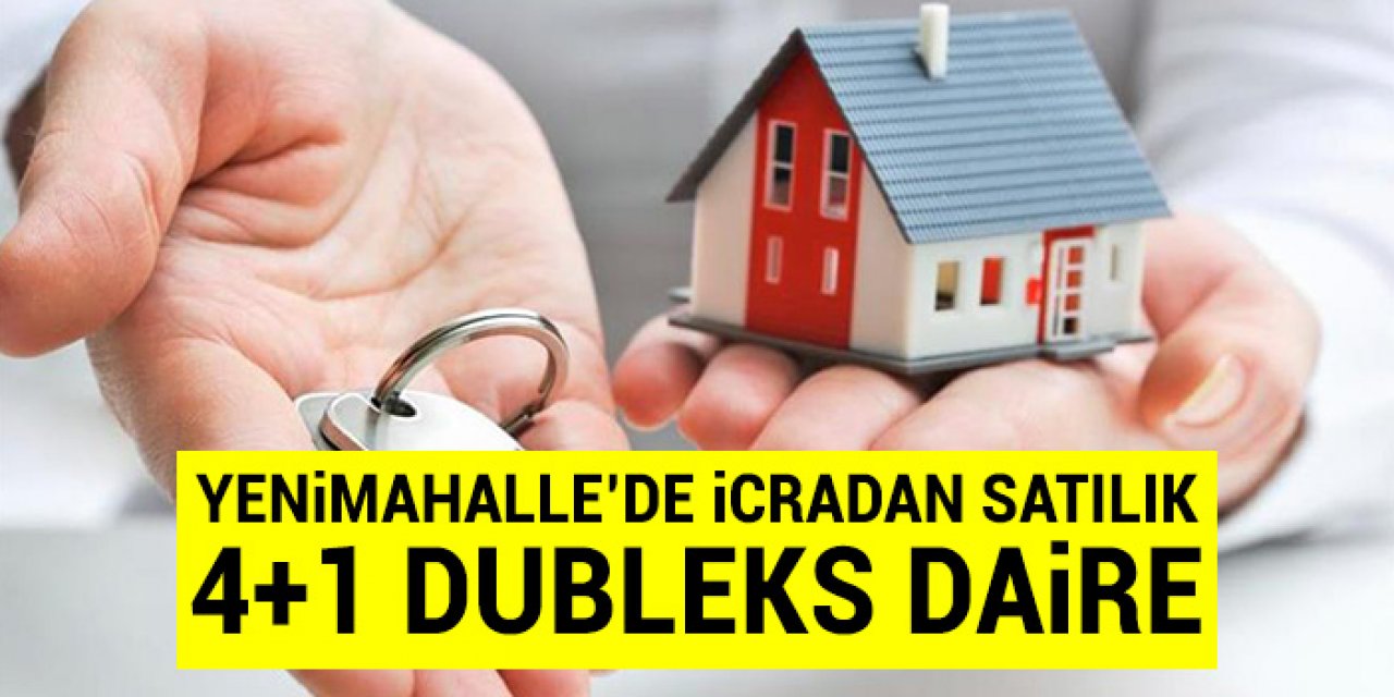 Yenimahalle’de icradan satılık 4+1 dubleks daire