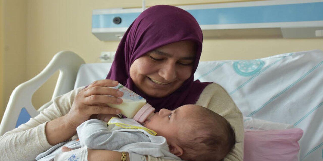 Anne ve bebeği 21 gün sonra kavuştu