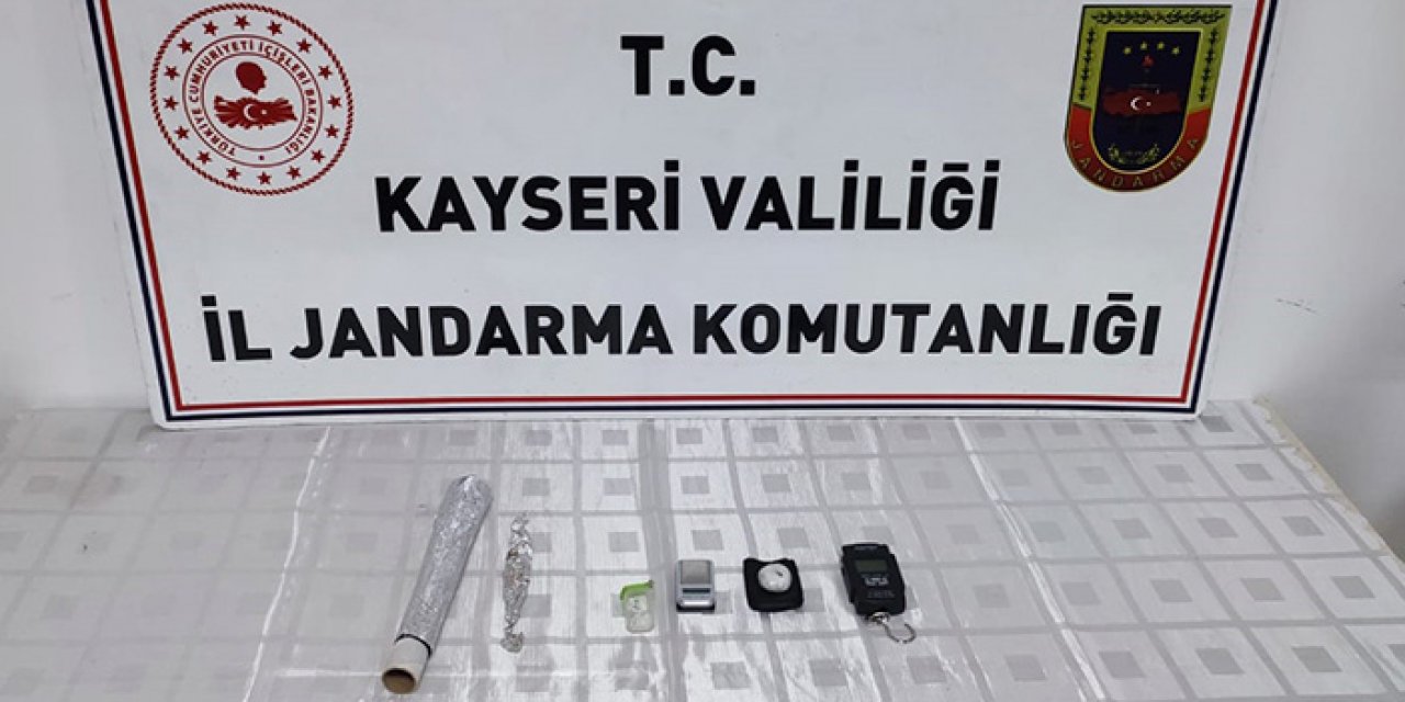 Kayseri’de uyuşturucu operasyonu: 3 gözaltı