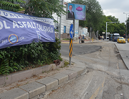 Mamak Caddesi Üzerinde Süren Asfalt Çalışması Trafiğe Olumsuz Yansıdı