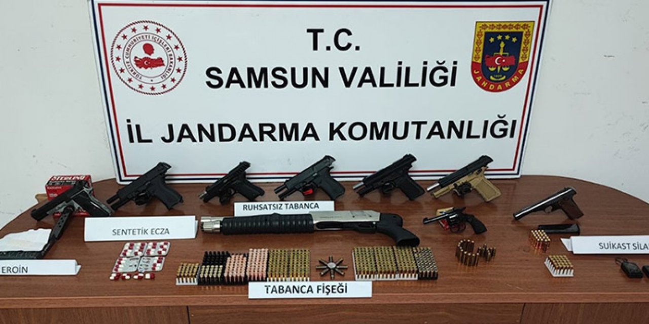 Samsun’da uyuşturucu operasyonu: 1 gözaltı