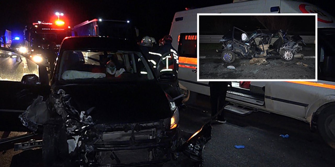 Düzce’de zincirleme kaza: 2 ölü 7 yaralı