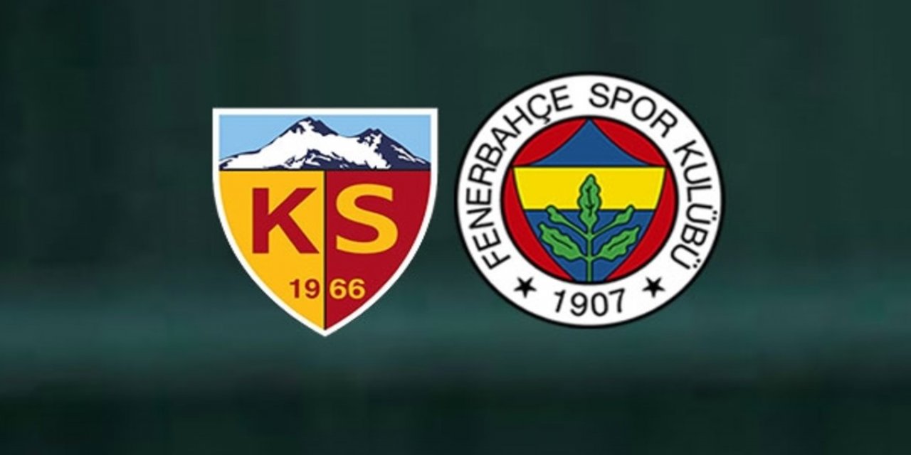 Kayserispor-Fenerbahçe maçına misafir takım taraftarı alınmayacak