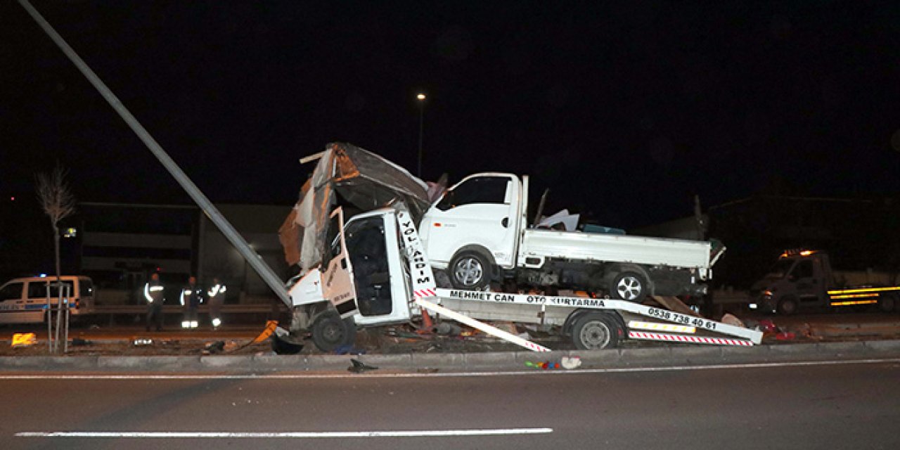 Kayseri’de feci kaza: 2 yaralı