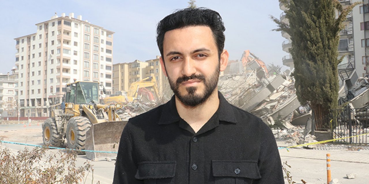 Depremle ilgili kitap yazmıştı depremzede oldu