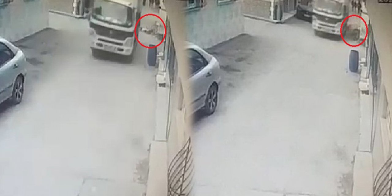 Bursa'da 10 yaşındaki çocuk kamyonetin altında kaldı