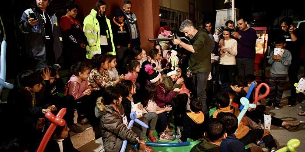 Ankara Büyükşehir Belediyesi’nden çocuklara rengarenk alan