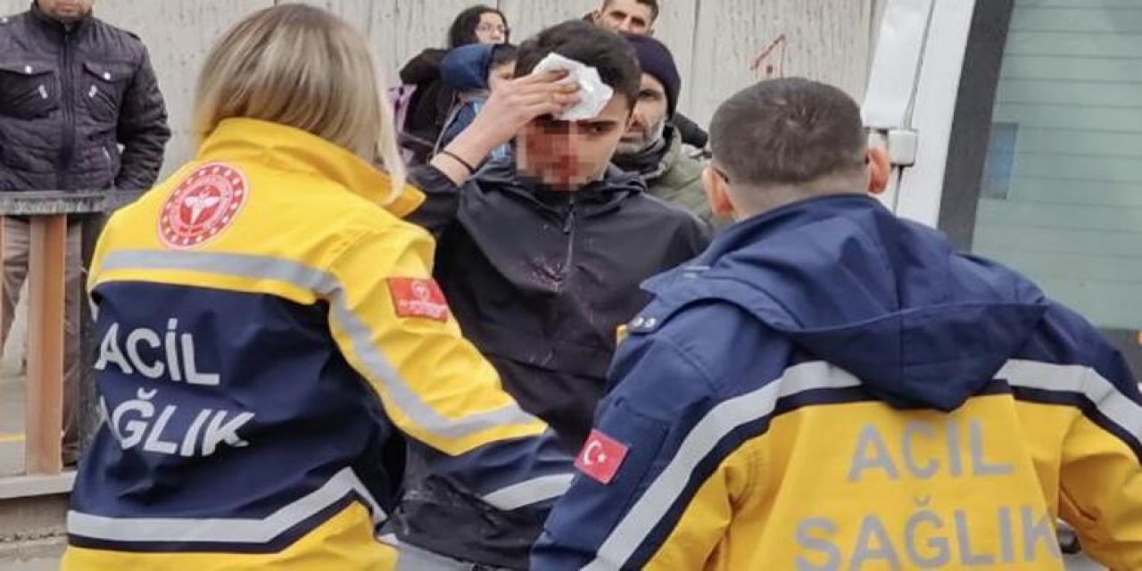 Bursa'ya gelen depremzede kaza yaptı: 2 yaralı