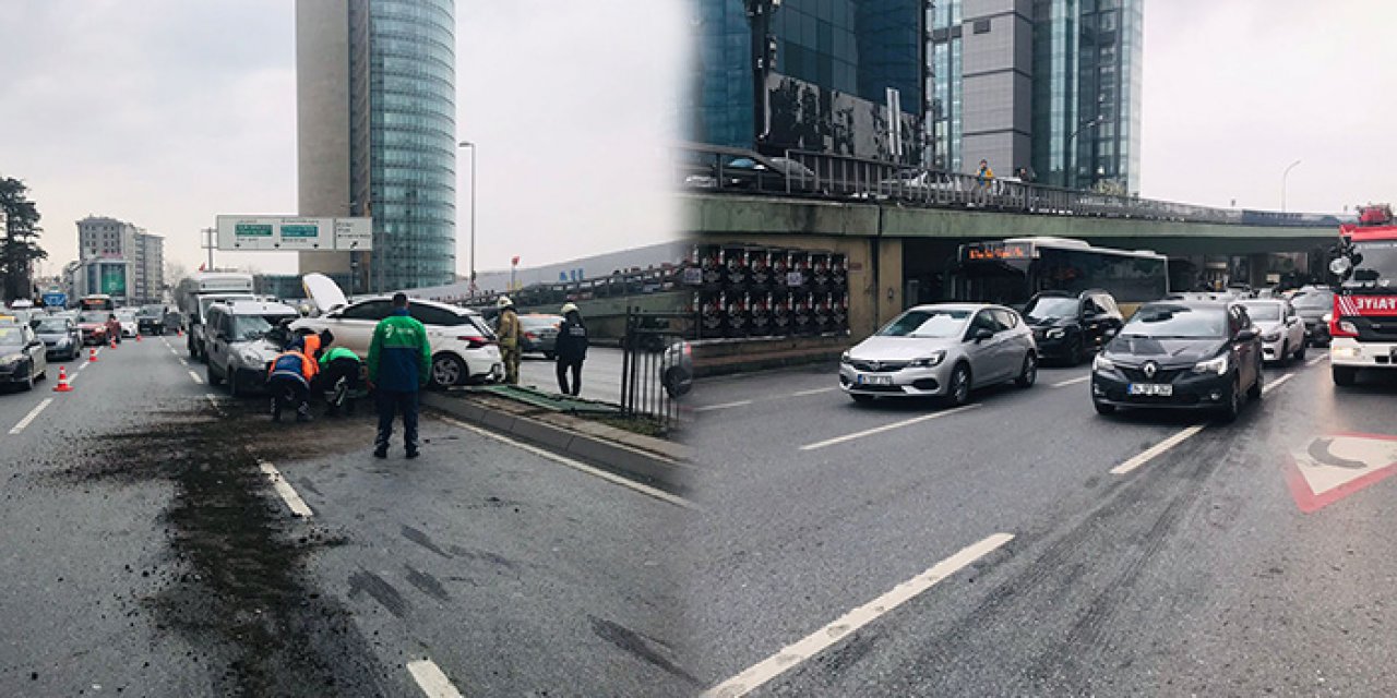 Beşiktaş’ta zincirleme kaza