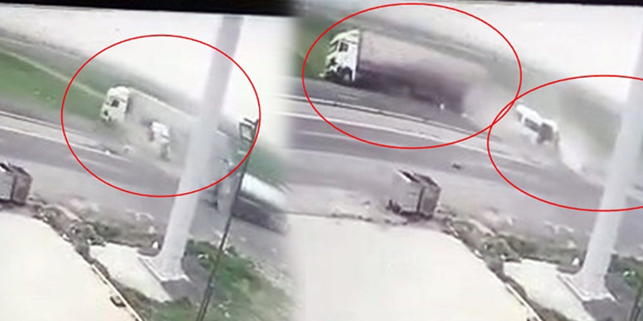 İki minibüs TIR’la çarpıştı: 8 yaralı