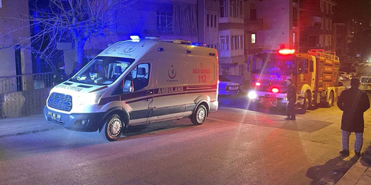 Kırıkkale’de evde yangın çıktı: 2 kardeş yaralı