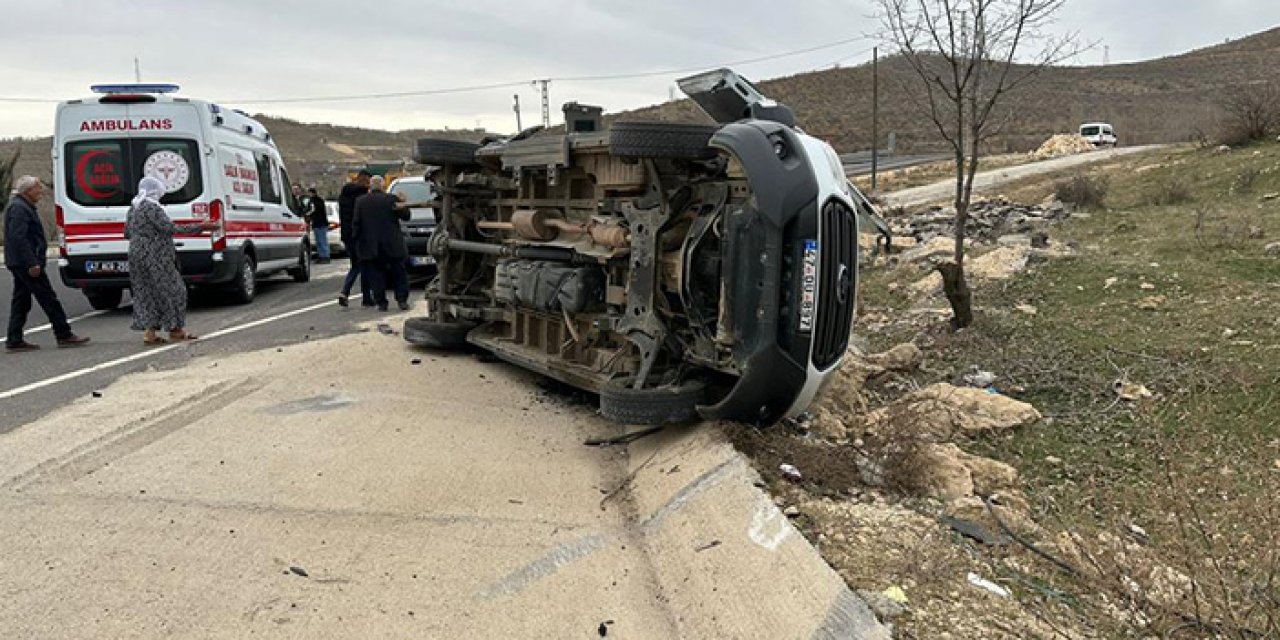 Mardin’de korkutan kaza: 6 yaralı