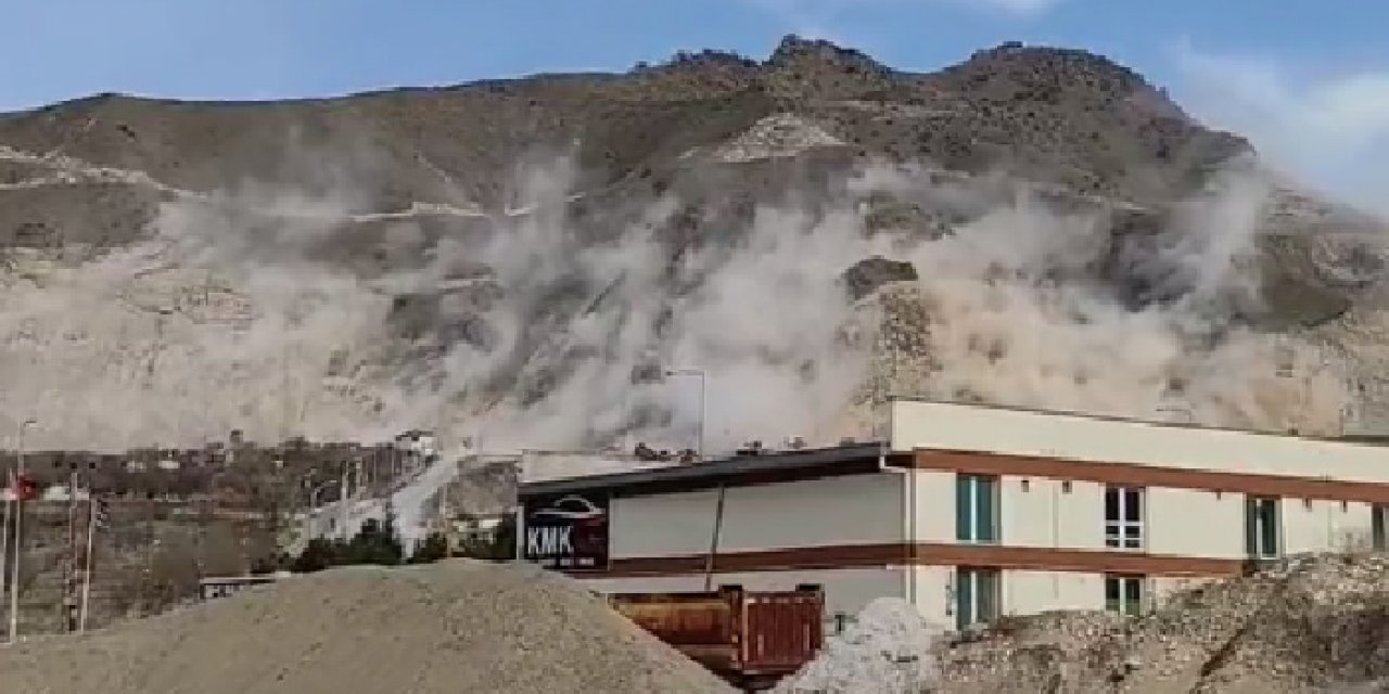 Depremle sarsılan Kayseri Yılanlı Dağı'nda göçük mü oluştu?