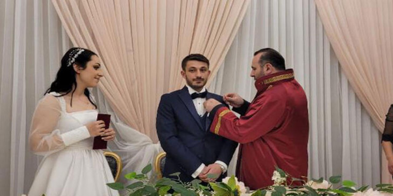 Hatay’da enkazdan kurtarılan nişanlı çifte Yalova'da buruk nikah