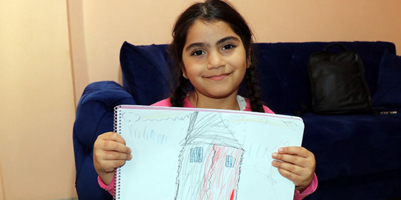 Depremzede küçük kızın hayali piyanist olmak