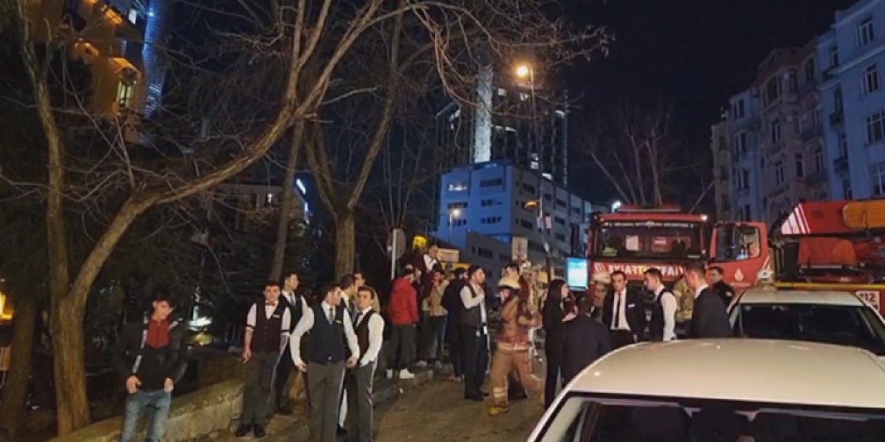 İstanbul’da otelde yangın paniği