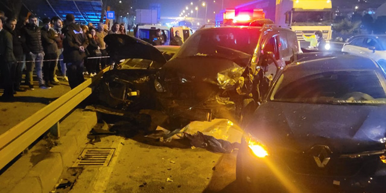 Trabzon’da feci kaza: 1 ölü 4 yaralı