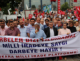 Milli İrade Darbeye Karşı