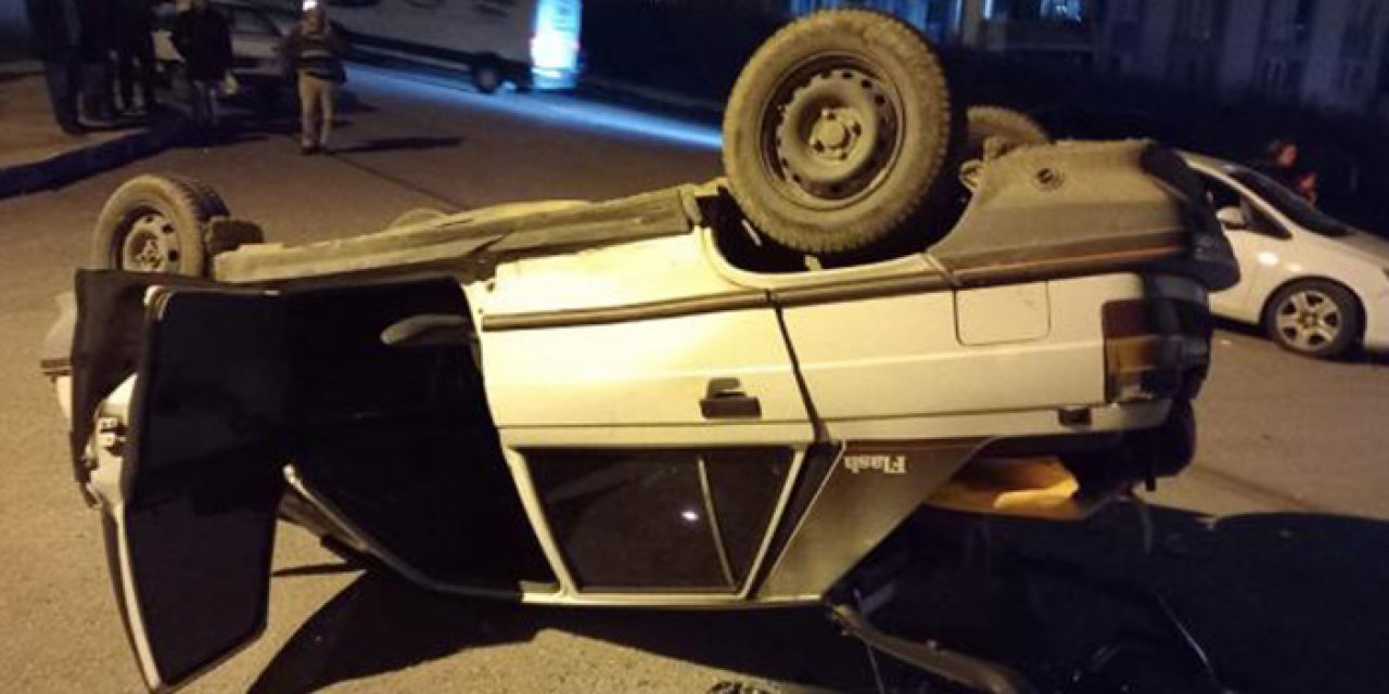 Karabük’te 2 kaza 2 yaralı