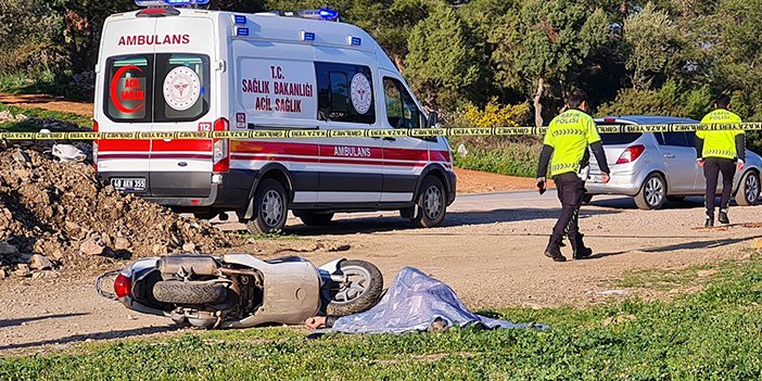Muğla'da motosikletiyle kaza yapan kişi vefat etti