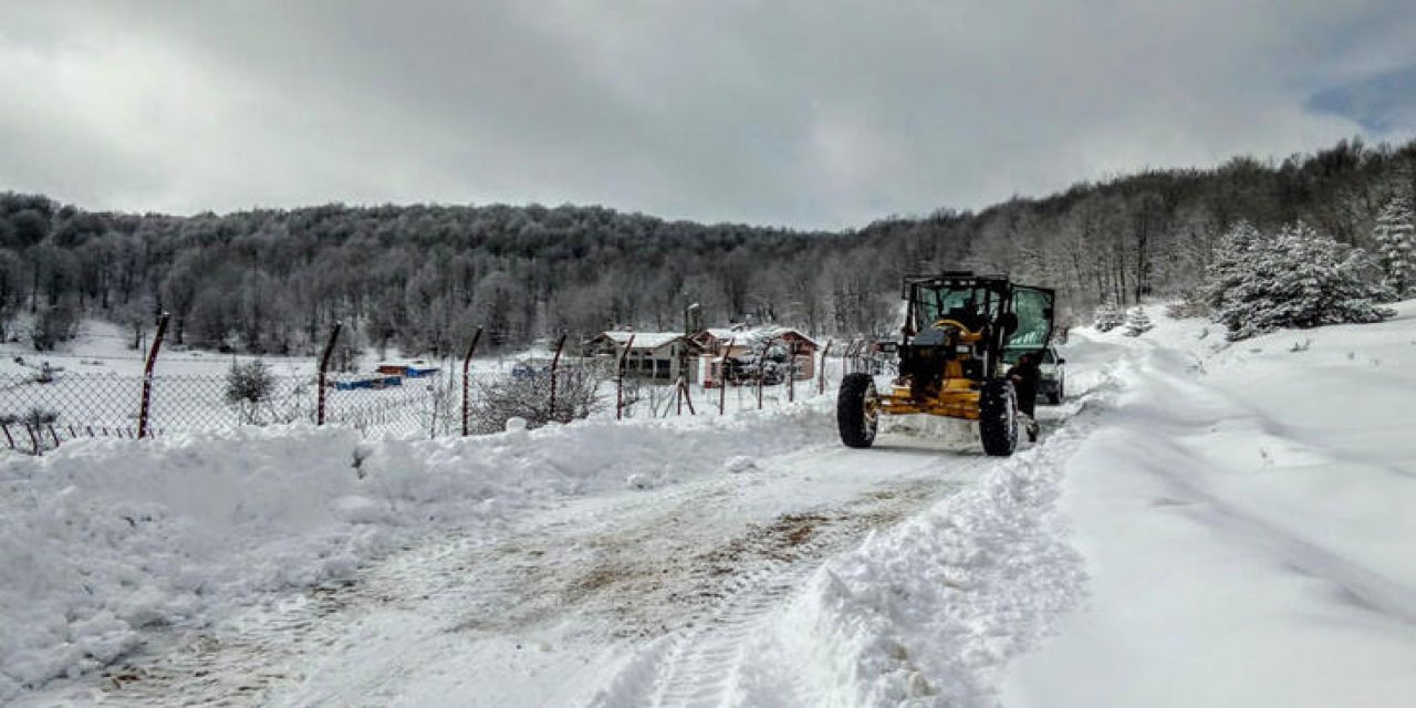 Amasya’da 57 köy yolu ulaşıma kapandı